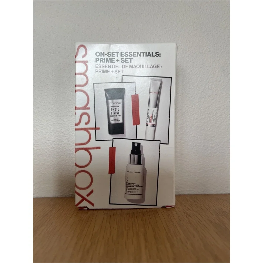 Smashbox On-Set Essentials: Primer + Setting Spray Trio Set